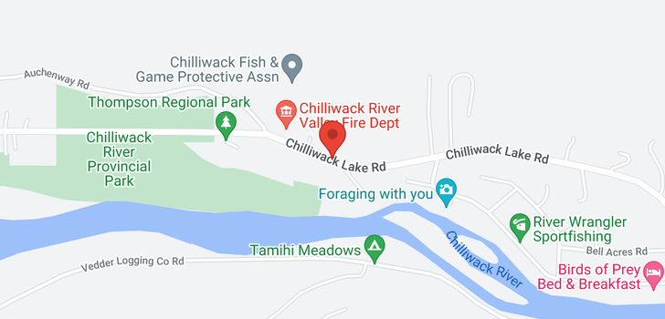 map of 48752 CHILLIWACK LAKE ROAD
